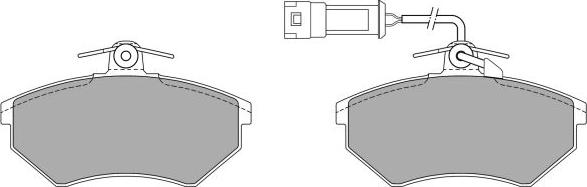 FREMAX FBP-0446-01 - Kit pastiglie freno, Freno a disco autozon.pro