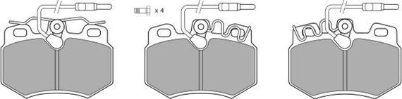 FREMAX FBP-0506-01 - Kit pastiglie freno, Freno a disco autozon.pro