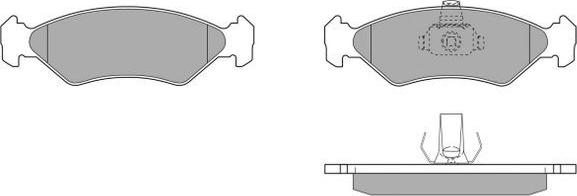 FREMAX FBP-0681-01 - Kit pastiglie freno, Freno a disco autozon.pro