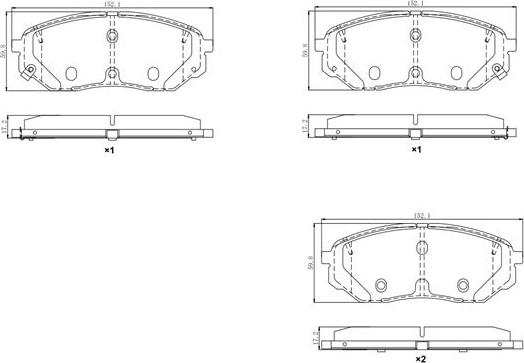 FREMAX FBP-0006 - Kit pastiglie freno, Freno a disco autozon.pro