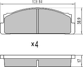 HELLA 8DB 355 018-911 - Kit pastiglie freno, Freno a disco autozon.pro