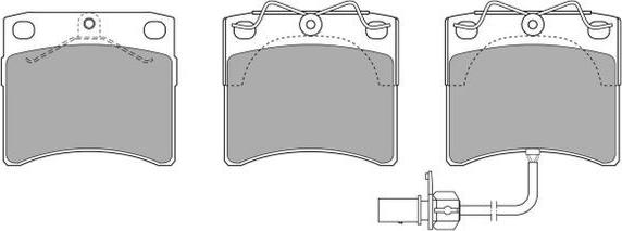 FREMAX FBP-0842-01 - Kit pastiglie freno, Freno a disco autozon.pro