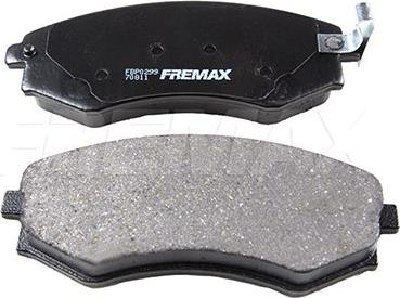 FREMAX FBP-0299 - Kit pastiglie freno, Freno a disco autozon.pro