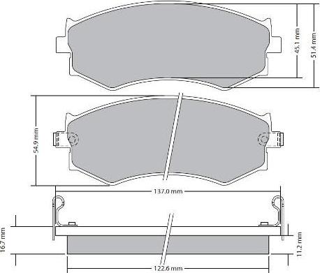 FREMAX FBP-0299 - Kit pastiglie freno, Freno a disco autozon.pro