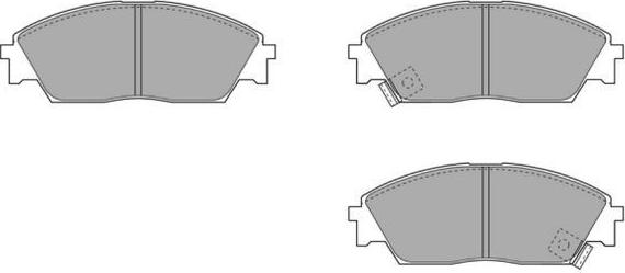 FREMAX FBP-0714-01 - Kit pastiglie freno, Freno a disco autozon.pro