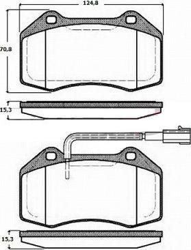 FREMAX FBP-1945 - Kit pastiglie freno, Freno a disco autozon.pro