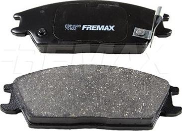 FREMAX FBP-1589 - Kit pastiglie freno, Freno a disco autozon.pro