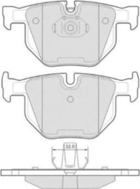 FREMAX FBP-1667 - Kit pastiglie freno, Freno a disco autozon.pro