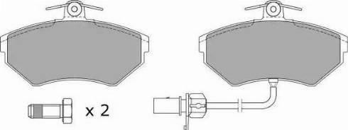 FREMAX FBP-1050-01 - Kit pastiglie freno, Freno a disco autozon.pro