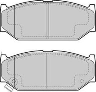 Valeo 606659 - Kit pastiglie freno, Freno a disco autozon.pro