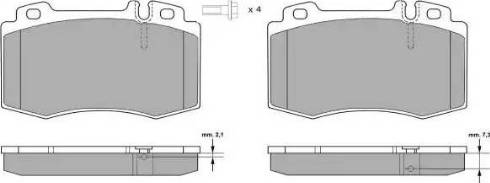 FREMAX FBP-1299-01 - Kit pastiglie freno, Freno a disco autozon.pro