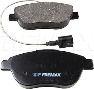 FREMAX FBP-1219 - Kit pastiglie freno, Freno a disco autozon.pro