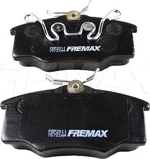 FREMAX FBP-2011 - Kit pastiglie freno, Freno a disco autozon.pro