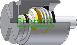 Frenkit K354501 - Pistone, Pinza freno autozon.pro