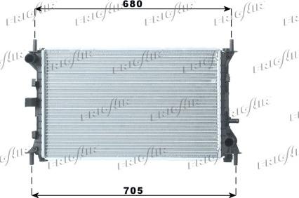 Frigair 0105.3048 - Radiatore, Raffreddamento motore autozon.pro