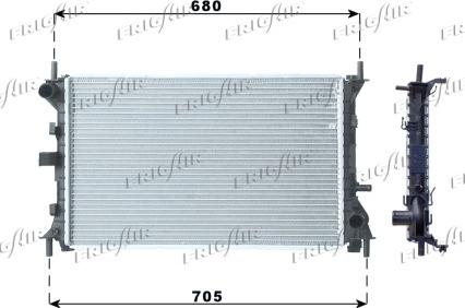 Frigair 0105.3067 - Radiatore, Raffreddamento motore autozon.pro