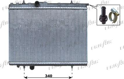 Frigair 0108.3069 - Radiatore, Raffreddamento motore autozon.pro