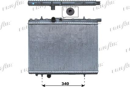 Frigair 0108.3036 - Radiatore, Raffreddamento motore autozon.pro