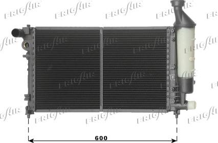 Frigair 0103.2225 - Radiatore, Raffreddamento motore autozon.pro