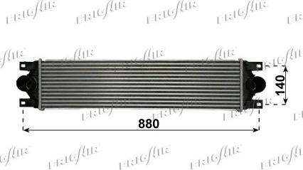 Frigair 0709.3019 - Intercooler autozon.pro