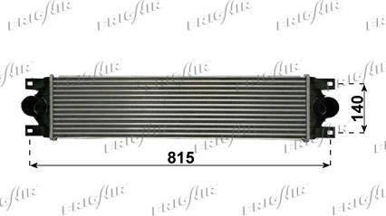 Frigair 0709.3020 - Intercooler autozon.pro