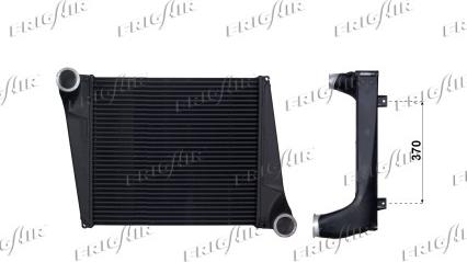 Frigair 0711.3009 - Intercooler autozon.pro