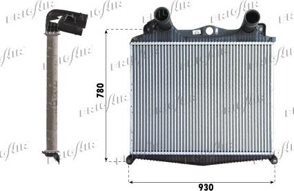 Frigair 0737.3004 - Intercooler autozon.pro