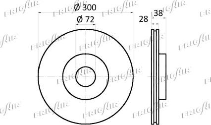 Frigair DC04.104 - Discofreno autozon.pro