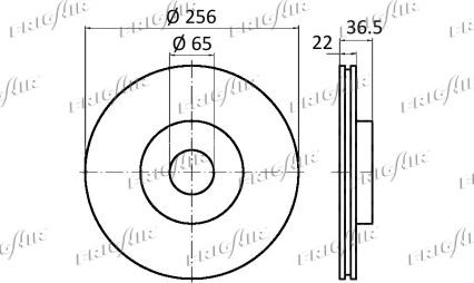 Frigair DC10.103 - Discofreno autozon.pro