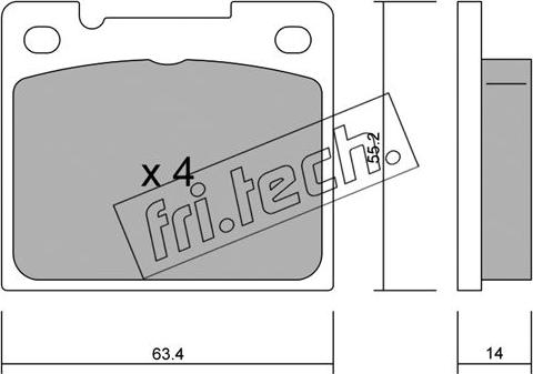 HELLA 8DB 355 005-971 - Kit pastiglie freno, Freno a disco autozon.pro