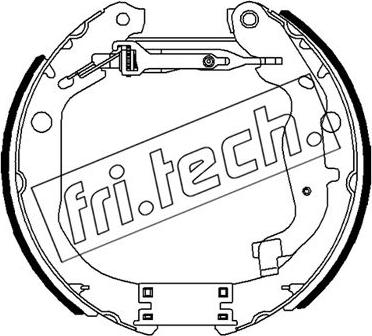 Fri.Tech. 16491 - Kit ganasce freno autozon.pro