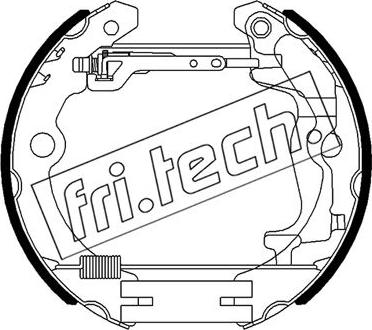 Fri.Tech. 16492 - Kit ganasce freno autozon.pro