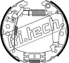 Fri.Tech. 16451 - Kit ganasce freno autozon.pro