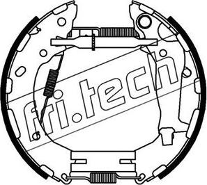 Fri.Tech. 16457 - Kit ganasce freno autozon.pro