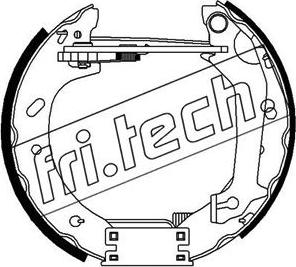 Fri.Tech. 16402 - Kit ganasce freno autozon.pro