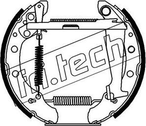 Fri.Tech. 16417 - Kit ganasce freno autozon.pro