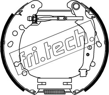 Fri.Tech. 16489 - Kit ganasce freno autozon.pro