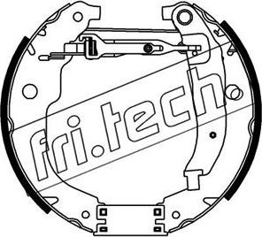 Fri.Tech. 16423 - Kit ganasce freno autozon.pro