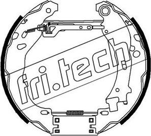 Fri.Tech. 16470 - Kit ganasce freno autozon.pro