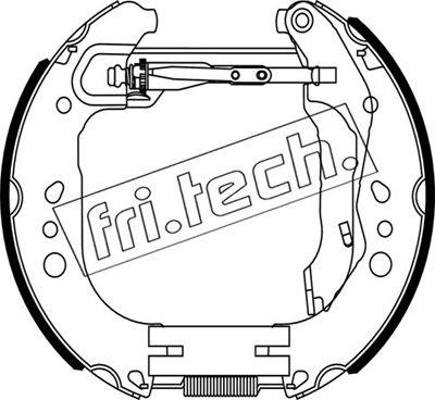 Fri.Tech. 16505 - Kit ganasce freno autozon.pro