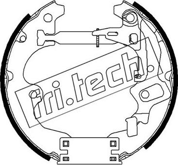 Fri.Tech. 16503 - Kit ganasce freno autozon.pro