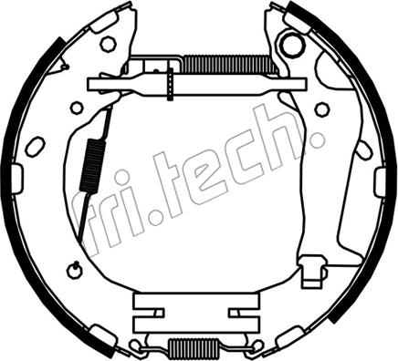 Fri.Tech. 16532 - Kit ganasce freno autozon.pro