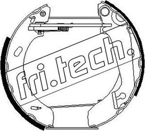 Fri.Tech. 16069 - Kit ganasce freno autozon.pro