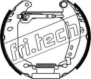 Fri.Tech. 16021 - Kit ganasce freno autozon.pro