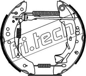 Fri.Tech. 16198 - Kit ganasce freno autozon.pro