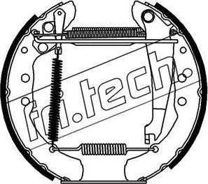 Fri.Tech. 16142 - Kit ganasce freno autozon.pro