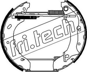 Fri.Tech. 16154 - Kit ganasce freno autozon.pro