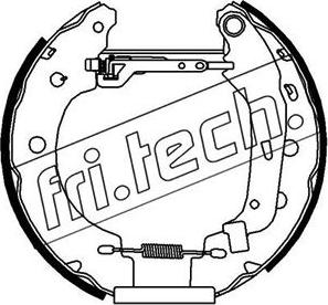 Fri.Tech. 16156 - Kit ganasce freno autozon.pro