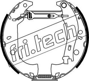 Fri.Tech. 16153 - Kit ganasce freno autozon.pro