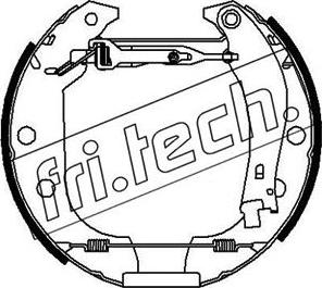 Fri.Tech. 16152 - Kit ganasce freno autozon.pro